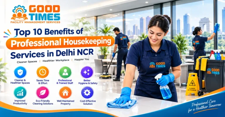 Professional housekeeping services in Delhi NCR for clean and hygienic homes