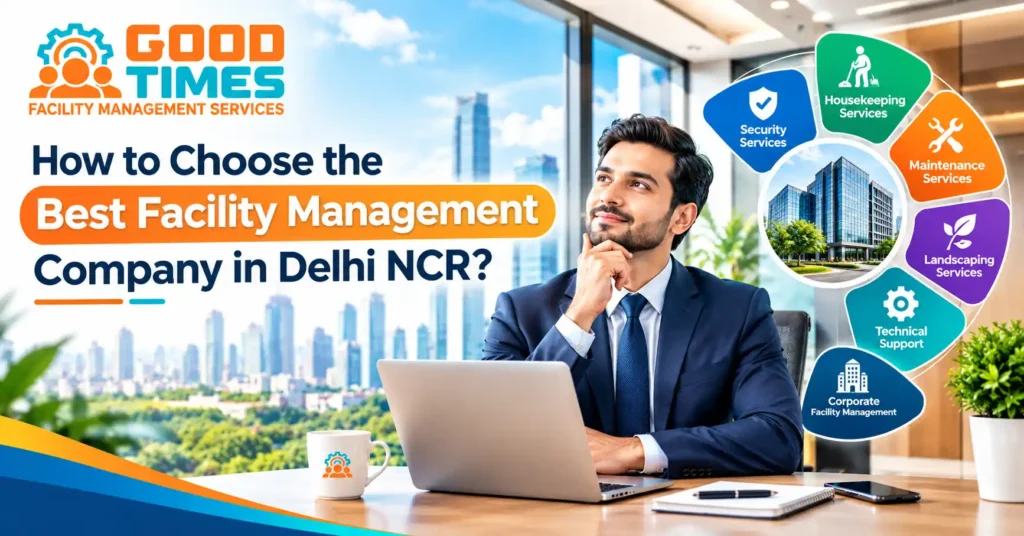 Good Times Facility Management Services – professional facility management company in Delhi NCR with housekeeping, security, maintenance, and technical support services.