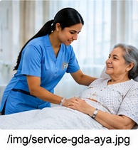 GDA and Aya healthcare support